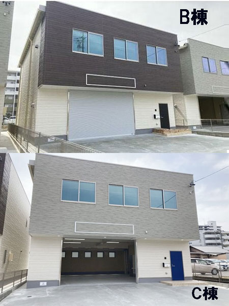 守山区の倉庫付き物件