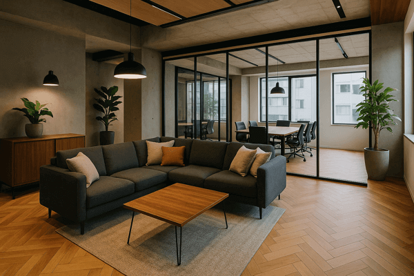 オフィスの内装をおしゃれにするメリット3つ