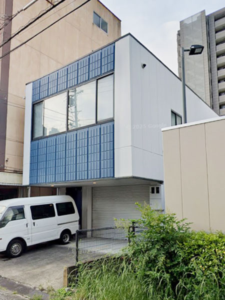 中区の倉庫付き事務所