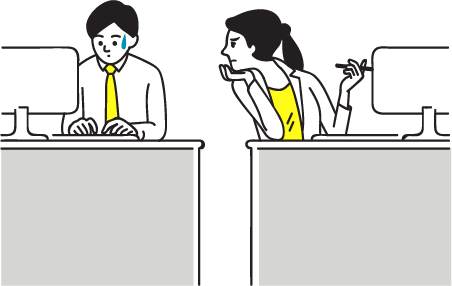 「周りの目」が気になって集中できないオフィス