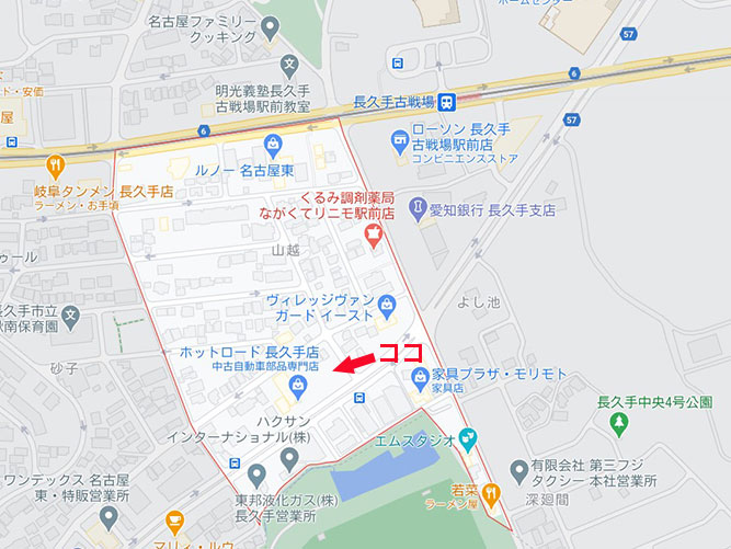 長久手市にある新築倉庫２