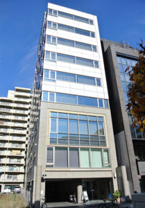 「丸の内ニューネットビル」久屋大通駅 徒歩5分 2005年竣工の美築外観　賃貸オフィスビル。